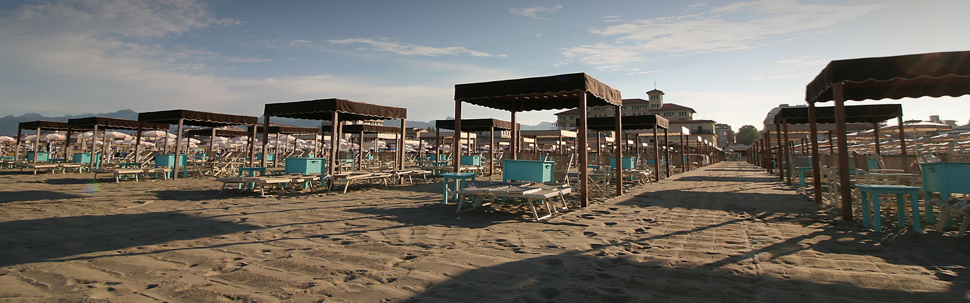 Bagno florida beach spiaggia viareggio tende